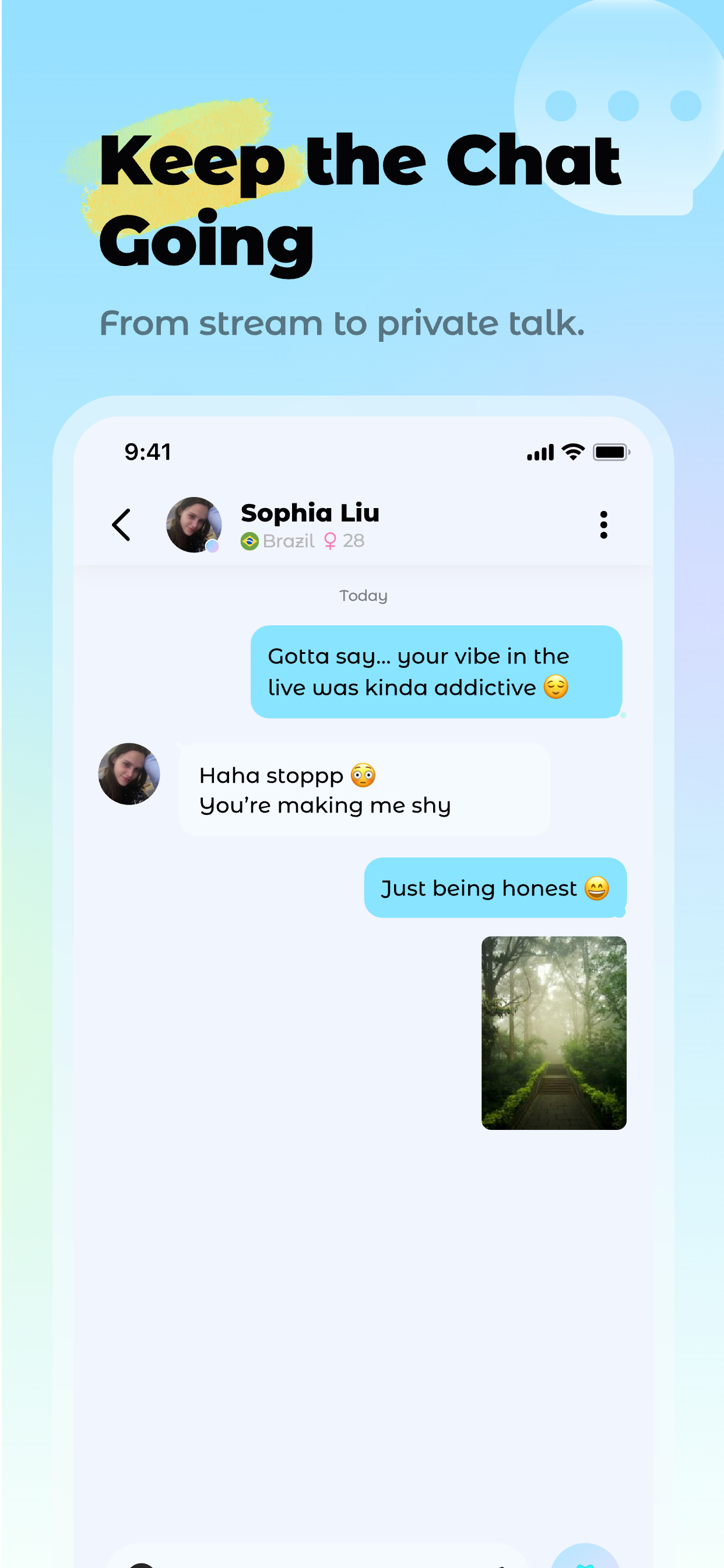 Post composer screen